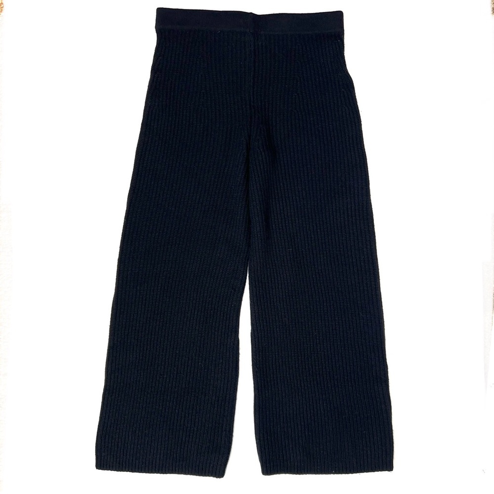 NWT Cult Gaia Kids Piper Knit Pull-on Pants Black Size 8 - Picture 4 of 10